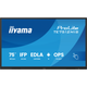 Информационный дисплей сенсорный 75" IIYAMA ProLite TE7512MIS-B4AG VA 4K UHD 400 кд/м² 6.5 мс Android 14 Black - изображение 1