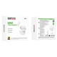 Беспроводные наушники Borofone BW97 TWS BT 5.4 250 mAh Clear White (6941991125607) - изображение 4