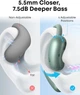 Бездротові навушники Anker SoundCore AeroFit 2 Open-Ear LDAC 42h Bluetooth 5.4 Green (A3874G61) - зображення 9