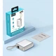 Повербанк Choetech 10000mAh 35W PD3.0 USB-C In/Out із вбудованим кабелем та LED дисплеєм (B832-GY) - зображення 5