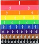 Zestaw do nauki ułamków Edx Education Ułamki zwykłe 51 element 8190106 (8713218061320) - obraz 2