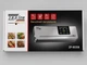 Вакуумний пакувальник для харчових продуктів 200Вт Zepline ZP-00356 з сенсорним LED дисплеєм та різаком + 20 пакетів та додатковий рулон - зображення 7