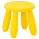 Табуретка детская MAMMUT IKEA желтый - изображение 1