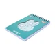 Блокнот YES 100x150мм на спір. 60арк. Miffy Flowers 152249, з фігурною висічкою (клітинка) (30) /152249/ - изображение 4