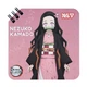 Блокнот Yes Demon Slayer Nezuko 110x110 80 аркушів лінія - изображение 1