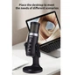 Профессиональный студийный конденсаторный микрофон Jmary MCPW9 USB Black - изображение 8