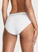 Комплект з 3 котонових трусиків-хіпс Victoria's Secret 3-Pack Logo Cotton Hiphugger Panties M мікс кольорів 27252373 - изображение 5
