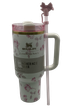 Термос термочашка Stanley Quencher H2.0 Tumbler з нержавіючої сталі 1,18 л Vintage Rose KT6007856 - зображення 2