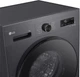 Стиральная машина LG серии 6 Motion™ Steam™ F2Y2HS5JE, фронтальная, узкая, 44 см, 7 кг, 1200, класс F/A/B, 10 программ, инверторный, WiFi, дисплей, черный - изображение 5