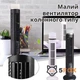 Портативный безлопастный вентилятор с LED фонарем 2-в-1 Bladeless Tower Fan FS-001, башенный настольный, USB и батарейки, тихий, для дома, офиса white - изображение 4