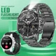 Смарт-годинник військовий EIGIIS з LED ліхтариком, Bluetooth виклики, 600 мАг батарея, 100+ спорт режимів, контроль здоров’я - зображення 1