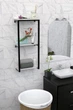Настенная полка в стиле лофт EcoLoft Elevia DSP-1174 Білий - изображение 1