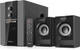 Акустична система 2.1 REAL-EL M-355 Black (EL121300015), 44 Вт, Bluetooth, AUX, USB/SD, FM, LED-дисплей, сабвуфер Ø105 мм, дерев’яний корпус - зображення 4