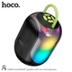 Портативная колонка Hoco DS68 Cool RGB Bluetooth 6.0, 10W, TF, с 2 микрофонами, аккумулятор до 3 часов работы, черная - изображение 3