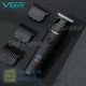 Триммер VGR V-937 3 насадки LED display - изображение 2