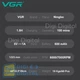 Триммер VGR V-964 GREEN 7000 RPM 3 насадки LED display - изображение 6