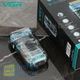 Электробритва VGR V-352 шейвер двойное лезвие IPX5 LED Display - изображение 4