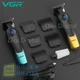 Триммер VGR V-996 GREEN 4 насадки LED display - изображение 3
