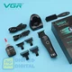 Триммер VGR V-880T BLACK EXTERNAL ROTOR MOTOR MIM BLADE 4 насадки док-станция - изображение 6
