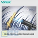 Фен профессиональный VGR V-401 BLACK 40 уровней обдува 70000 - 110000 RPM 40 уровней температуры 60°C - 100°C 3 насадки - изображение 6