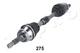 Піввісь Toyota Avensis 1.8i 03-08 дв.1ZZ-FE (26/20) 652mm Л. JAPKO 62275 Toyota Avensis, Corolla 4342005240, 4342005241, 434200F010 - изображение 1