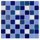 Мозаика стеклянная V-MOS A004 Ultra Blue Mozaico de Lux - изображение 1