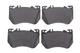 Комплект гальмівних колодок TEXTAR 2651901 Alfa Romeo 147, 166 0004200404, 0004200504, A0004200404 - изображение 1