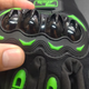 Мото перчатки Racing Biker Green Размер M - изображение 2