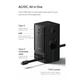 Мережевий зарядний пристрій Baseus GaN5 PowerCombo Digital PowerStrip 65W 2AC+USB+Type-C + кабель Baseus Type-C to Type-C 100W 20V/5A 1м Чорний - зображення 4