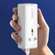 Компактное сетевое зарядное устройство с USB LDNIO SC1418 |2Type-C/2USB, 65W/5A, PD/QC4.0+| с 5 розетками и кабелем 2м. Белый - изображение 10