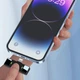 Беспроводной петличный микрофон Proove Record Lightning Black для блоггера | IOS/2.4G/360°/60mAh/4h | Черный - изображение 6