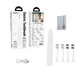 Электрическая зубная щетка на аккумуляторе 1200 мАч HOCO HP60 Wave electric toothbrush до 40,000 вибраций в минуту |5 режимов, 4 сменные насадки, Type-C| Белый - изображение 9