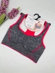 Спортивный топ со спинкой борцовкой 5120, XL (ABC 80-90), Розовый - изображение 1