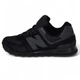 Мужские кроссовки повседневные NB 574 Classic All Black 46 (29,0 см) Черный - изображение 1
