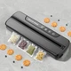 Вакуумный домашний упаковщик с пакетами автоматический Vacuum Sealer Вакууматор бытовой аппарат для упаковки продуктов - изображение 8
