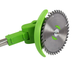Акумуляторна коса 21V Brush Cutter триммер-кущоріз для трави, кущів та гілок 2АКБ 2Ач 8 насадок газаонокосилка садовая с телескопической штангой на аккумуляторах электрокосилка - изображение 11
