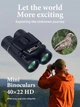 Складной мини-бинокль BAK4 FMC, 40x22, 2000 м Black - изображение 6