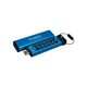 USB флеш накопитель Kingston 128GB IronKey Keypad 200 Type-C Encrypted Blue USB 3.2 (IKKP200C/128GB) Kingston IKKP200C/128GB 1083976 - изображение 4