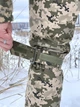 Чоловічі брюки на флісі Intruder Protect/Протект із захисними наколінниками з 4 кишенями карго та регульованими манжетами на липучках піксель/3XL - зображення 2