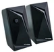 Колонки для компьютера Gtplayer Speaker 2 с LED подсветкой Bluetooth настольная колонка для дома для ПК Черный - изображение 4