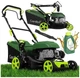 Газонокосарка бензинова самохідна Gardlov DriveX 149 см³ 2.3 кВт 40.6 см кошик 50 л 8 рівнів функція миття - зображення 1