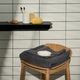 Рушник махровий MBM HOME для ванної 90x150 см Терра антрацит/графіт (BT-14 XL ANTRACITE/GRAPHITE) - изображение 11