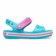 Крокси босоніжки Crocs Crocband Sandal Digital Aqua 25 блакитні - изображение 1