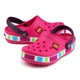 Крокси сабо Crocs classic Lego Fuchsia 27 рожеві - зображення 1