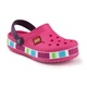 Крокси сабо Crocs classic Lego Fuchsia 27 рожеві - зображення 2