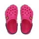 Крокси сабо Crocs classic Lego Fuchsia 27 рожеві - зображення 3