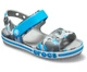 Крокси сандалі Crocs Bayaband Seasonal Graphic Sandal Light Grey 23-24 сірі - изображение 1