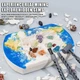 Набор STEM для раскопок камней Карта мира 16 самоцветов Детский набор археолога 6+ - изображение 6