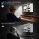 Моніторна Лампа Quntis Monitor Light Bar IM RGB Eye-Care: Подвійне Освітлення, 40 см. (Чорний) - зображення 7