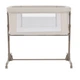 Детская приставная кроватка с матрасом на колесиках CARRELLO Luna CRL-16501 Silk Beige с рождения - изображение 4